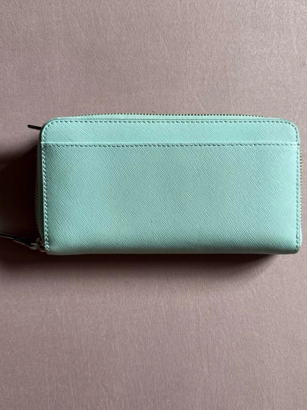 Kate Spade Blue Zip Around Wallet